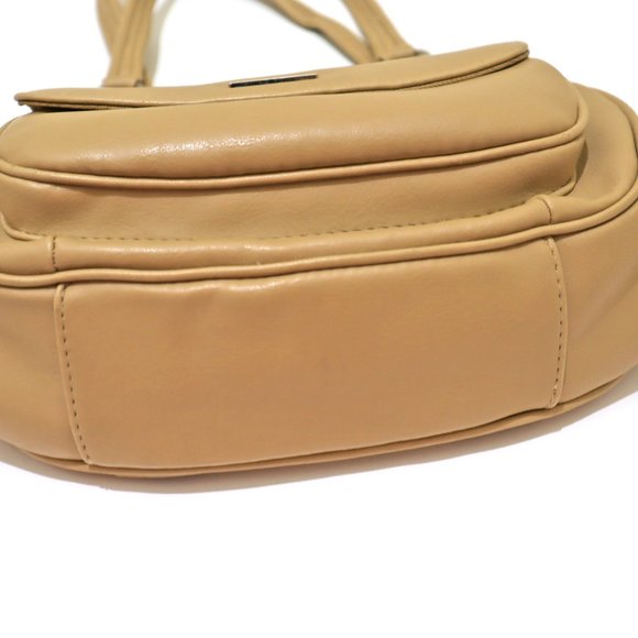 Koltov Mid Size Tan Hobo Handbag, Hobo Purse with Lots of Pockets - Picture 3 of 8